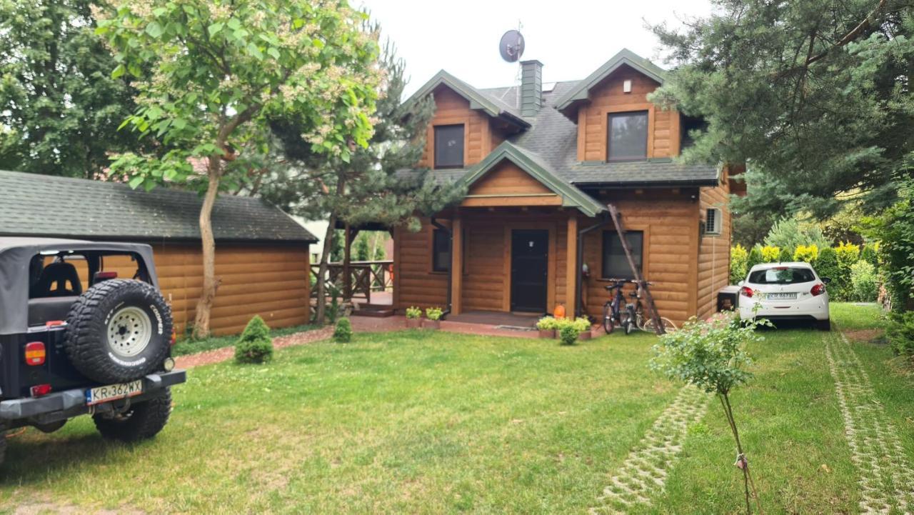 Zaciszny Dom Z Plaza Nad Jeziorem Chancza Villa Rakow  Exterior foto